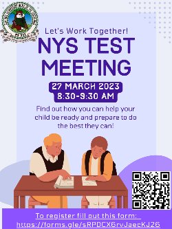NYS Test Flyer (English)